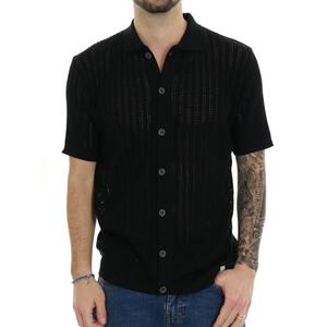 POLO TRAFORATA BL11 NERO